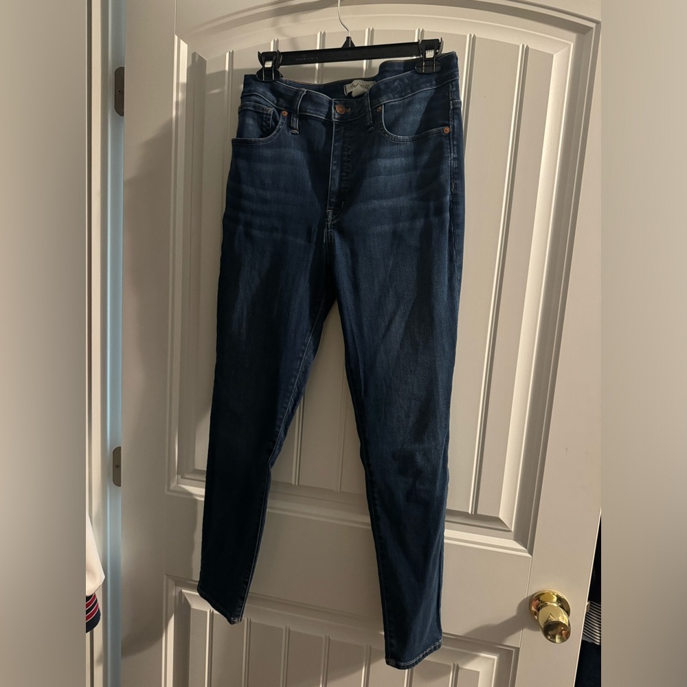 Madewell High Rise Blue Jeans